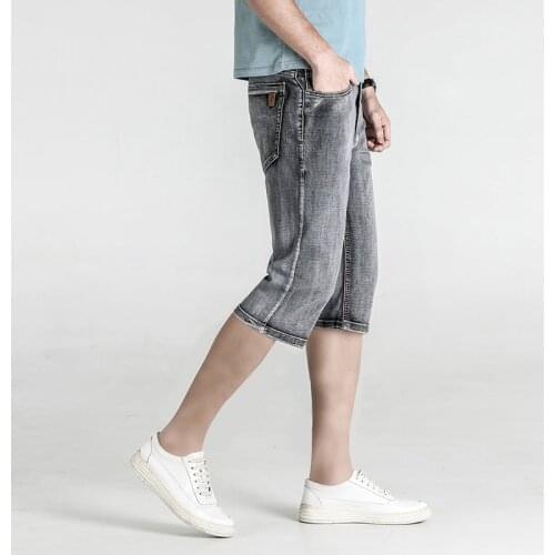 Pantalones Cortos Hombre MenS Denim Shorts Summer Short Pants Short Hombre Casual Long Big Size For Boy SaíDa De Praia Bicycle