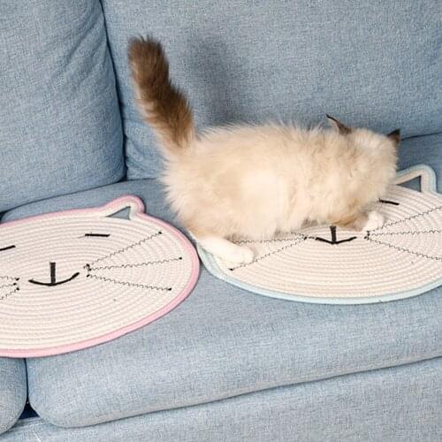 Pet Scratcher Pad Cat Grinding Claw Care Scratching Cardboard Mat Play Toy