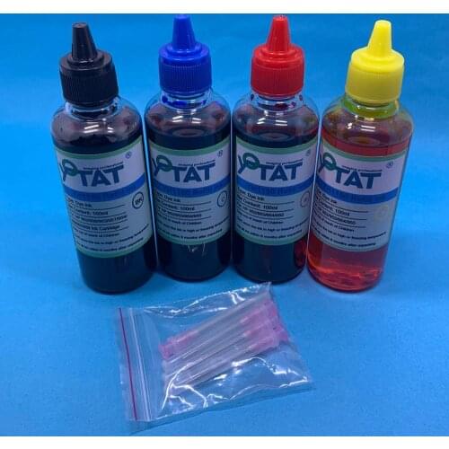 YOTAT 400ml Dye ink refill kit for HP952 HP953 HP954 HP955 952 953 954 955 ink cartridge CISS for HP printer