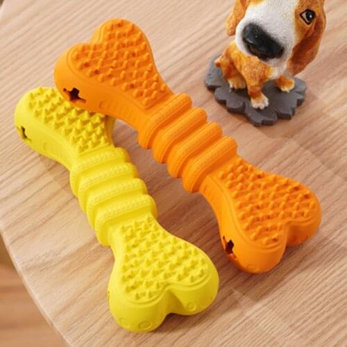 LeChong Bite Resistant Dog Chew Toys Dog Teething Stick Toy Interactive Safe Dog spilled food Toy for Dog Teeth Cleaning Supply