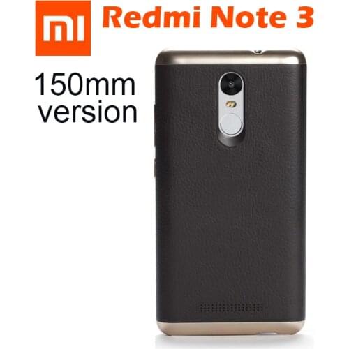 100% Original Xiaomi Redmi Note 3 Pro Case PU Leather Metal Xiaomi Redmi Note 3 Cover Phone Case For Xiomi Redmi Note3 150mm