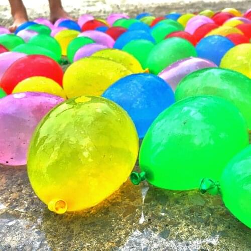 1444pcs Water Balloons Refill Package Funny Summer Outdoor Toy Water Balloon Bombs Summer Novelty Gag Toys For Children