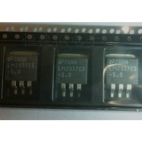 5pcs/lot LM2937ES-5.0 500mA LM2937 LM2937-5.0 Low Dropout Regulator TO-263 Chip Chip IC Regulated Positive Voltage Regulator