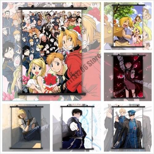 Diamond Painting Fullmetal Alchemist Anime Diamond Embroidery Full Round Mosaic Cross Stitch Kits Christmas Home Decoration