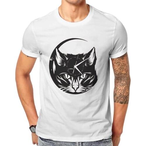 Boxing Cat Funny Fight Animals TShirt for Men Holding On Basic Leisure Tee T Shirt High Quality Trendy Loose