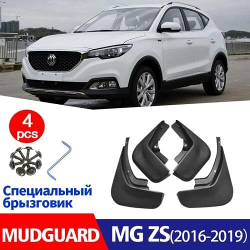 Mudflaps FOR MG ZS 2016-2019 Mudguard Fenders Mud Flap Guard Splash Mudguards Car Accessories Auto Styline Front Rear 4pcs
