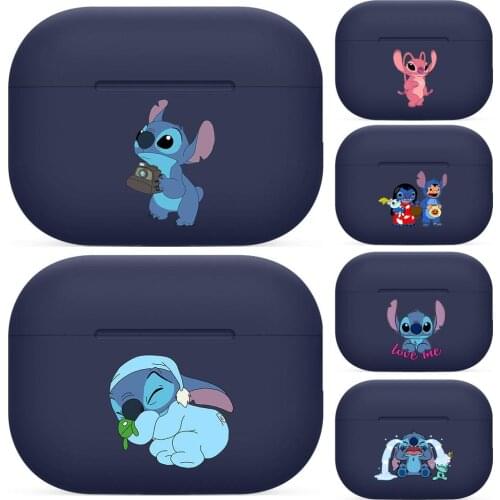2021 DISNEY For Airpods pro 3 case Protective Bluetooth Wireless Earphone Cover Air Pods airpod case air pod cases Navy