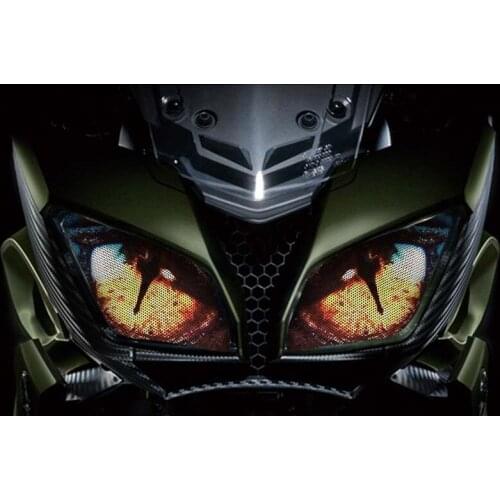 For Yamaha MT09 Tracer Motorcycle Headlight Protection Decal Stickers MT-09 Tracer 2016-2018