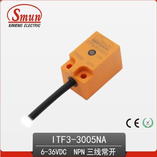 5mm detection distance new inductive sensor flush type DC 6~36V NPN NO proximity switch sensor