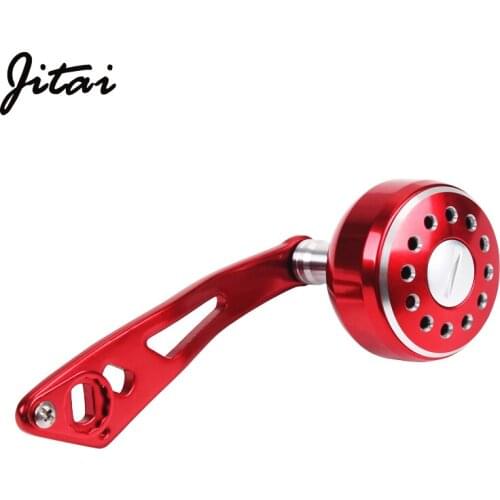 Jitai Aluminum Alloy Fishing Reel Handle 2000 Series DIY Single Rocker Strong Durable For Baitcasting Fishing Tool Free Shipping