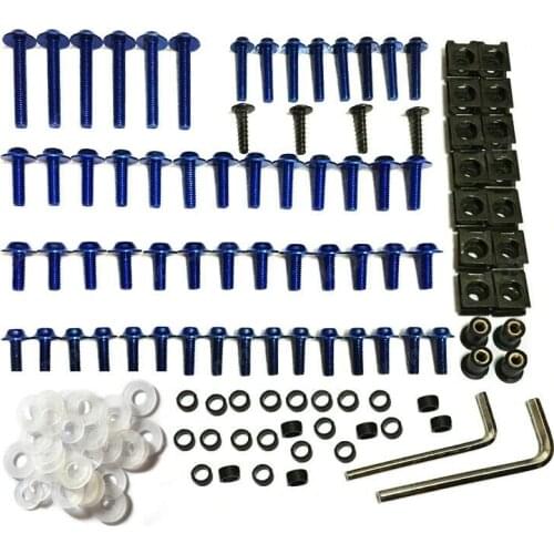 Motorcycle Fairing install screw bolts kit for Kawasaki ,for suzuki, for honda,for yamaha fairing dag screws coupling bolt set