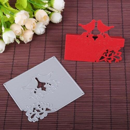 New 3D Bird Scrapbooking Card Album DIY Handmade Paper Craft Decoration Embossing Stencils Metal Cutting Dies