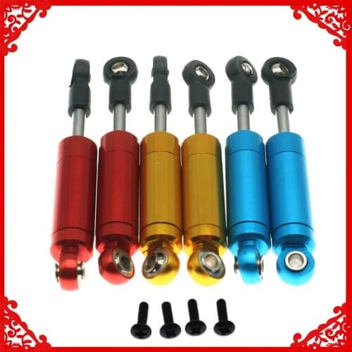 Alloy front/rear shock absorber oil filled type for rc hobby model car 1-14 Wltoys 144001 buggy option hop-ups parts