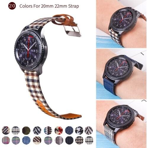 New Fabric Leather Band For Xiaomi Huami Amazfit GTR 47mm 42mm Strap Bracelet For Amazfit Stratos 3 GTS Bip Watchbands 20mm 22mm
