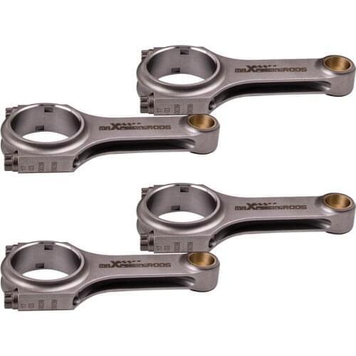 154.79mm Connecting Rods Rod for Ford Duratec 2.3 For Mazda MZR 2.3 H-Beam ARP Pleuel Bielle Balanced Piston Pin Floating