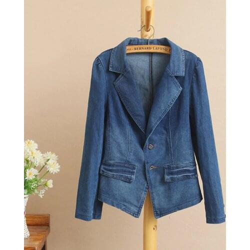Silkqueen Women's Denim Blazers