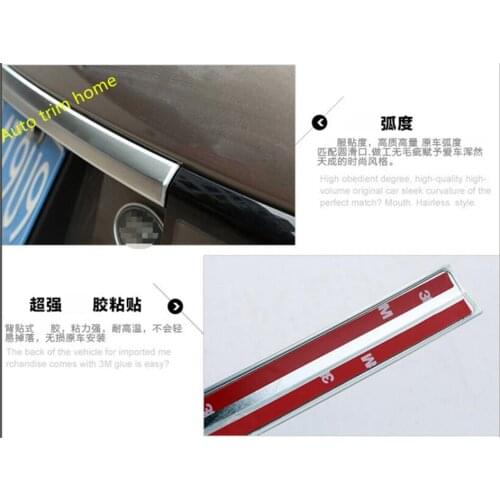 Rear Trunk Lid Cover Tailgate Trim Hatch Molding Boot Fit For Land Rover Discovery Sport 2015 - 2019