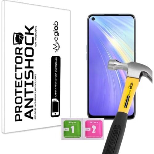 Screen protective Anti-Shock Anti-scratch Anti-Shatter compatible with Xiaomi Realme 6