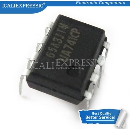 10PCS UA741CN UA741CP UA741 LM741 NJM741D DIP-8 In Stock