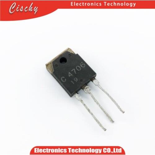 5pcs/lot C4706 2SC4706 TO-3P Large screen color TV switch tube