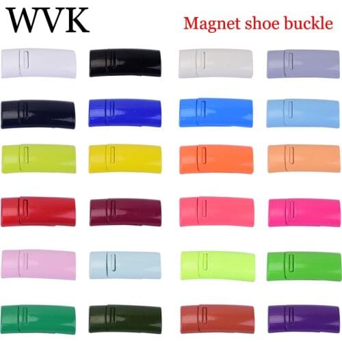 2 pcs Shoelace Buckle Metal Shoelaces Magnetic buckle Accessories Metal Lace Lock DIY Sneaker Kits Metal Lace Buckle 24colors