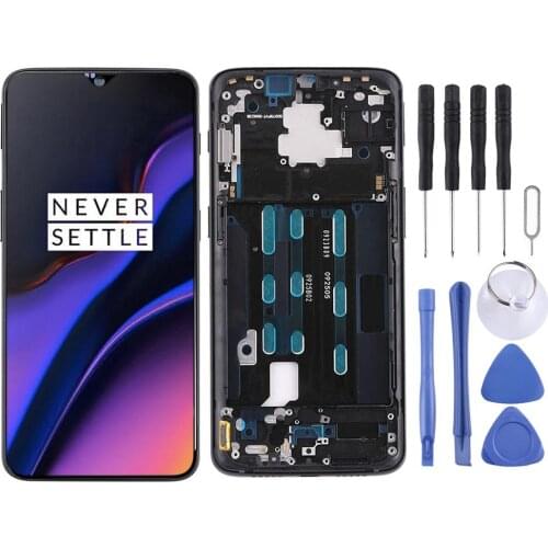 2019 AAA+++ LCD Screen and Digitizer Full Assembly with Frame for OnePlus 6T
