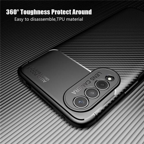 For Huawei Honor X20 SE Case Shockproof TPU Bumper Soft Silicone Smooth Armor Back Cover Honor X 20 SE Phone Case Honor X20 SE