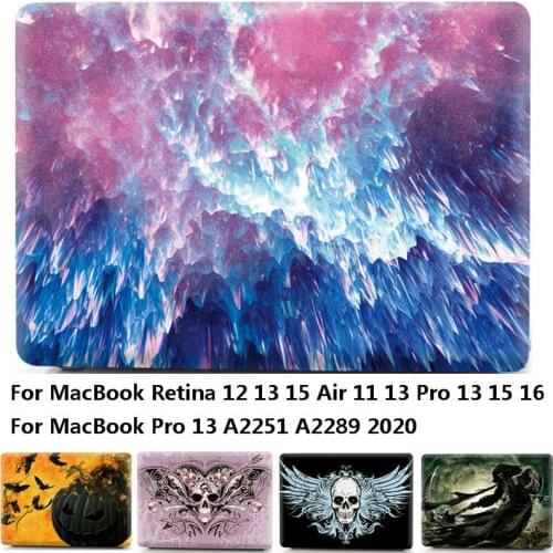 Cover For Macbook Pro 13 2020 A2251 A2289 Laptop Case For MacBook Air 11 13 Retina 12 13 15 Pro 16 15 13 Full Protect Shell Skin