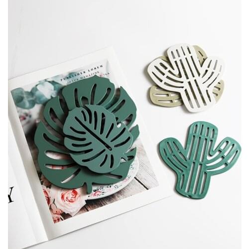 Molds for Plaster Coasters Silicone Handmade Cup Holder Concrete Mould