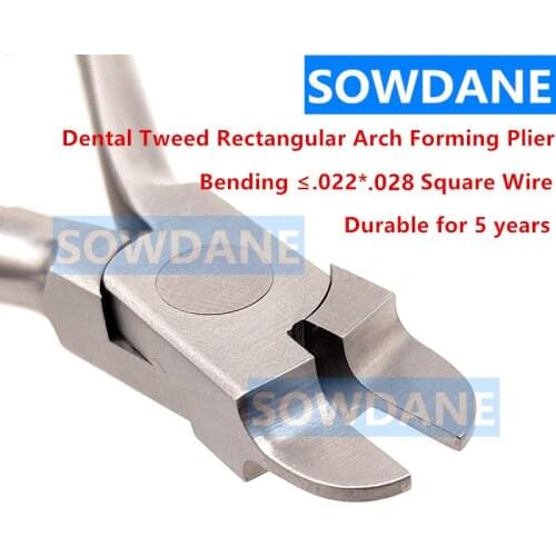 Dental Orthodontic wire bending Tweed Rectangular Arch Forming Plier Torque Torquring Plier Instrument Dental Lab Laboratory
