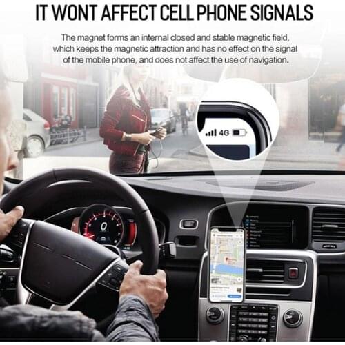 Magnetic Car Phone Holder Air Vent Clip Mount Stand Magnetic Phone Mobile Bracket Holder Navigation For GPS Magnet M1H5