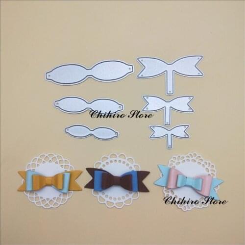 Bowknot Die Cut Bow Tie Metal Dies Stamps and dies for card making Stencils For DIY Scrapbook paper Album Embossing Die Cuts