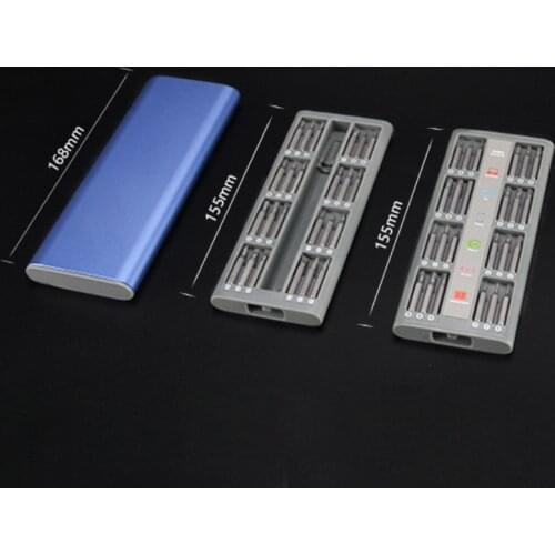 Newest Original 48 in 1Portable Precision Screwdriver Set Antirust S2 Steel Bits DIY Repair Tool Kit for Phone Camera