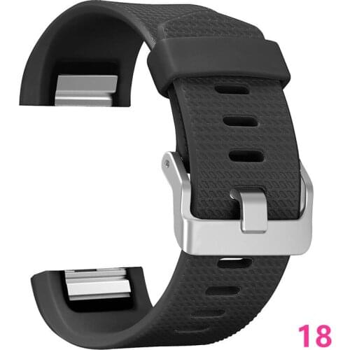 New Accessories for Fitbit Charge 2 Band Smart Watch Replacement Bracelet Strap for Fitbit Charge 2 Band Wristbands 18 Colors