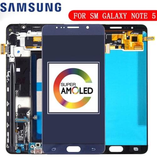 5.7'' OLED LCD for SAMSUNG Galaxy Note 5 N920F Display LCD Touch Screen for SAMSUNG Note 5 Note5 N920A N9200 SM-N920 N920C