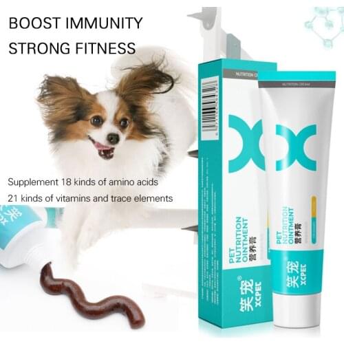Dog nutrition cream for puppies and dogs with conditioning gastrointestinal pets to eat beauty hair tonic calcium Teddy golden