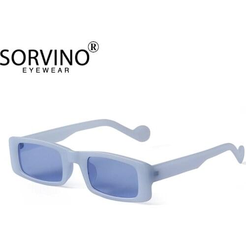 2021New Small Rectangular Sunglasses For Women Fashion Hip Hop Trend Personality Novel Eyewear Female Vintage Sexy Sun Glasses