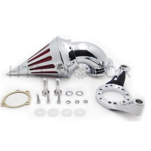 Aftermarket freeshipping motor parts Spike Air Cleaner intake filter for Harley Davidson CV Carburetor Delphi V-Twin CHROME