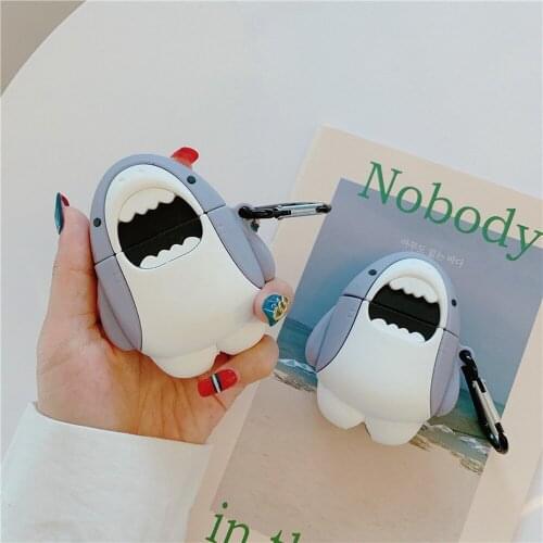 Protective AirPods Pro Earphone Case 3D Animal Cartoon Cover for AirPods1 2 3 Cute Silicone Headphone Charging Box Decoration