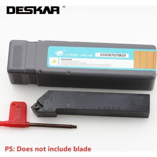 1PC DESKAR SSSCR1616H09 SSSCL1616H09 CNC Turning Tools Holder Lathe Cutter Cutting Tool Parts For SCMT Carbide Inserts