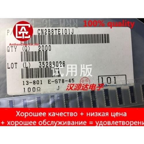 10pcs real orginal new SMD exclusion 1206X8 100R 101 5% 16-pin concave pin CN2B8TTE101J
