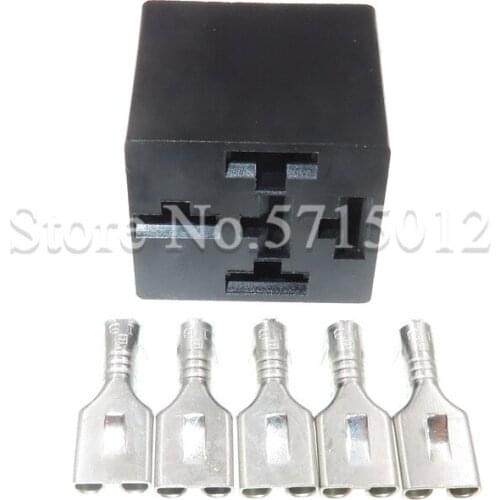 5 Hole Connector Electrical Automotive Sockets For Car Wire Harness DJ7058-6.3-21