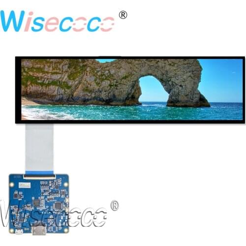 8.8 inch 1920x480 LCD Display Mipi controller Board Car Bar Screen HSD088IPW1-A00 Automotive display
