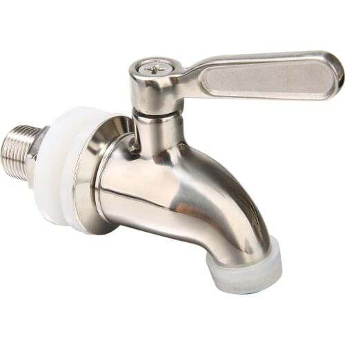 Stainless Steel Barrel Faucet Tap Drink Dispenser Spigot for Home Brew Barrel Beverage Wine Beer Kegs Mayitr