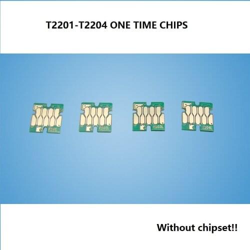 INK WAY T220XL One time chip for WF2630 2650 2660 Refillable ink cartridge ,North American Models