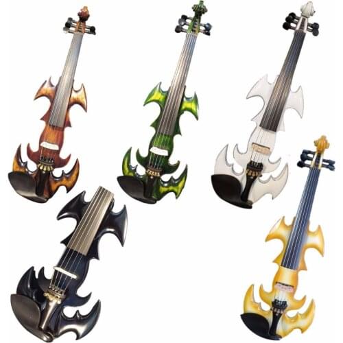 Solid wood SONG Brand crazy-1 model 5 string electric 4/4 violin different color
