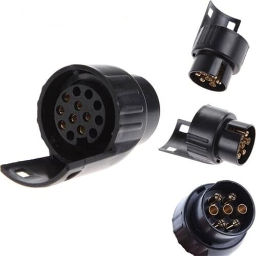 Hot sale 7 Pin To 13 Pin Mini Car Truck Trailer Connector Electric Adapter Plug Towbar