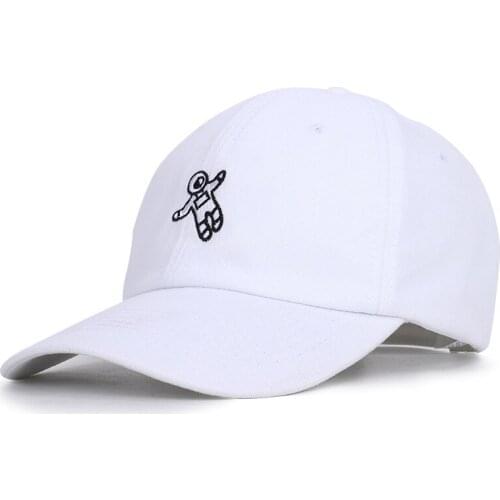 Astronaut Embroidery Cotton Baseball Cap Adjustable Snapback Cap for Men and Women 76