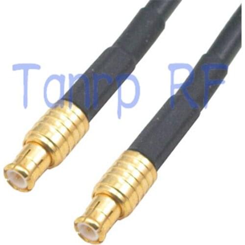 50CM Pigtail coaxial jumper cable RG174 extension cord 20in MCX male plug to MCX male plug RF connector adapter