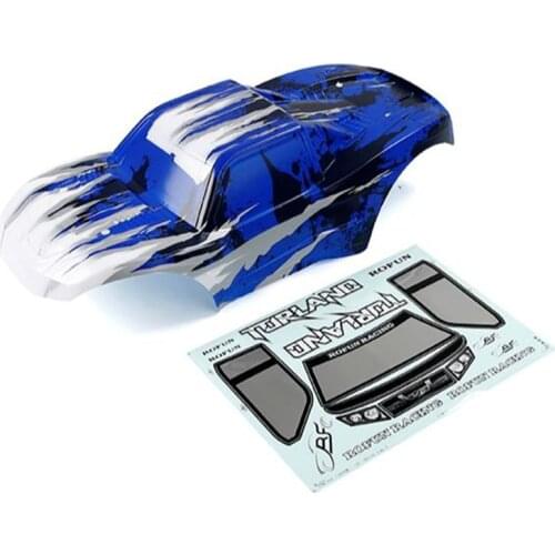 Car Shell Body and Stickers Fit for 1/8 HPI Racing Savage XL FLUX Rovan TORLAND TD Monster Brushless Truck